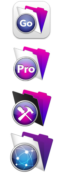 The FileMaker Inc. family of database and server technologies include: FileMaker Go for iPhone and iPad, FileMaker Pro for desktop and laptop computers and finally FileMaker Server to fuel simultaneous multi-user access to your database via the local network or the Internet.